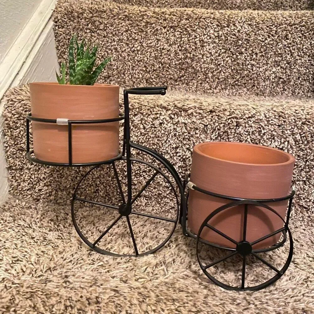 Sonoma Goods For Life Bike Double Planter Table Decor